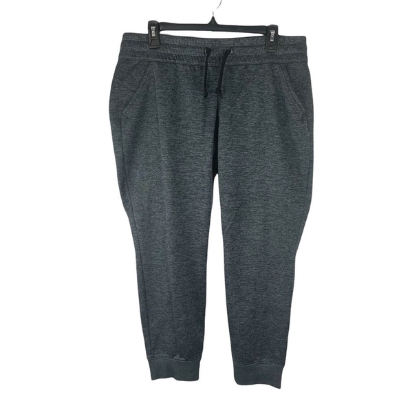 Heather Gray Drawstring Waist Jogger Pant Size Large - Picture 1 of 11